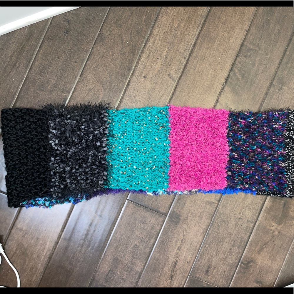 🔴4/$16: Multi-colored Infinity Scarf - Picture 4 of 5